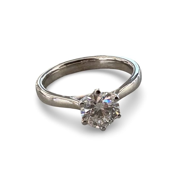 Anello Soranzo Gioielli Donna Diamante creato in laboratorio in Oro bianco Diamante Lab Grown 1.02 Ct NP10444122 - NP10444122